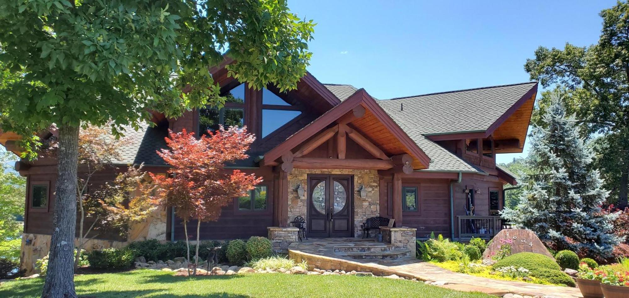 Stonecrest Lodge Lake Front Home With Private Boat Dock Hiawassee Exteriér fotografie