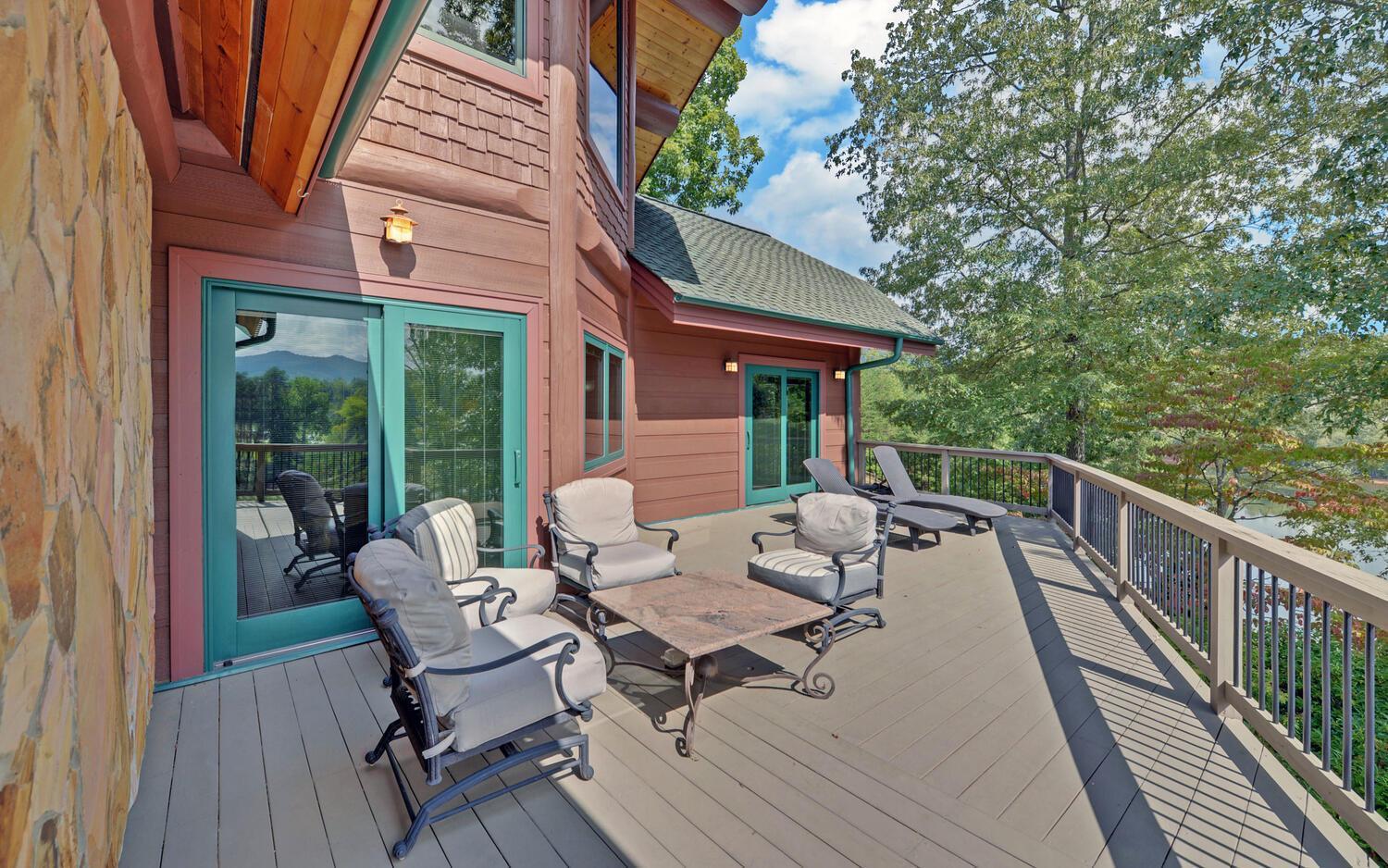 Stonecrest Lodge Lake Front Home With Private Boat Dock Hiawassee Exteriér fotografie